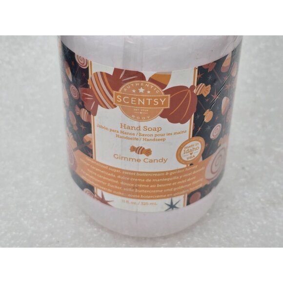 Scentsy Gimme Candy Hand Soap Caramelized Sugar Sweet Buttercream & Golden Honey - Picture 2 of 3